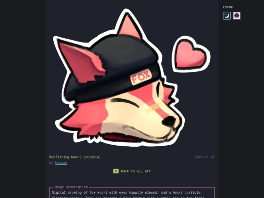 art/commissions-and-gifts/webfishing-keeri-stickie-by-nodoph screenshot