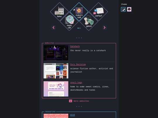explore-web screenshot
