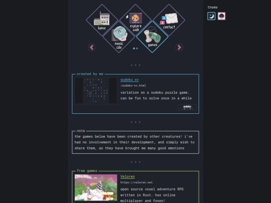 games screenshot
