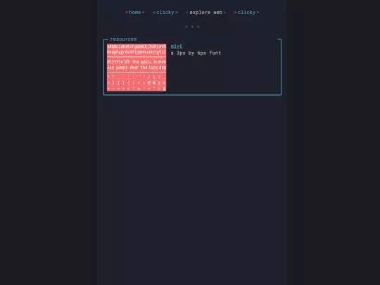 links screenshot