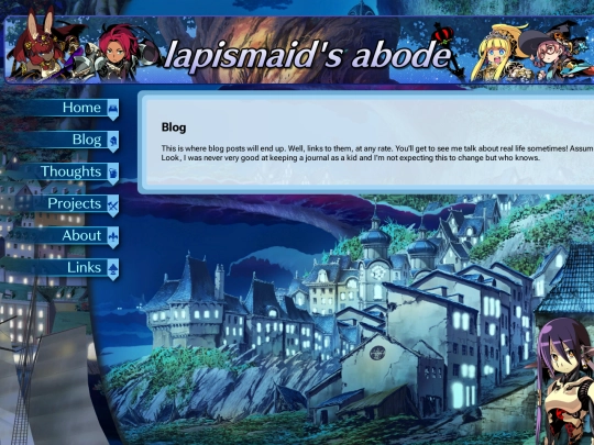 blog screenshot