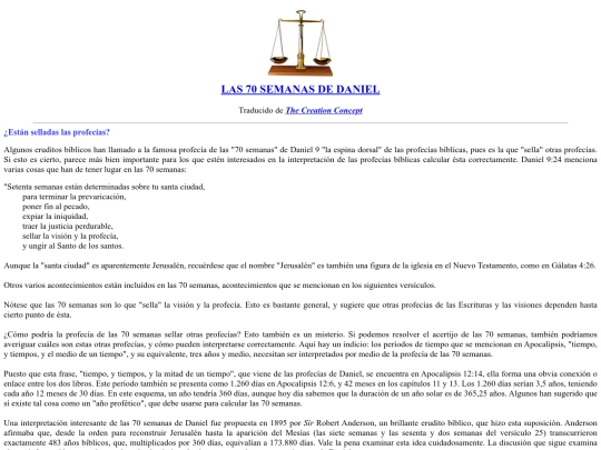 70semanas screenshot
