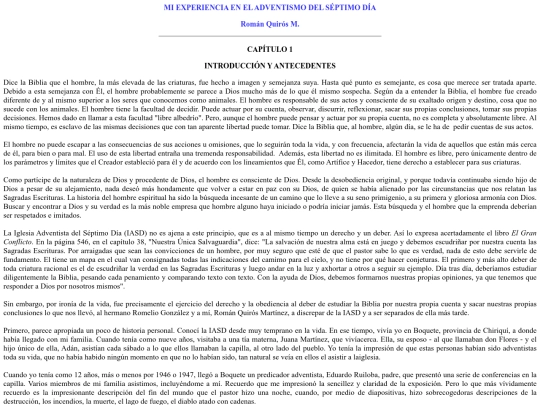 ExperienciasAdventismo1 screenshot