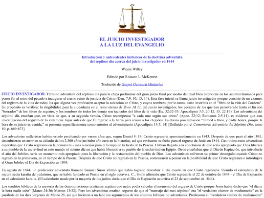 juicioyevangelio screenshot