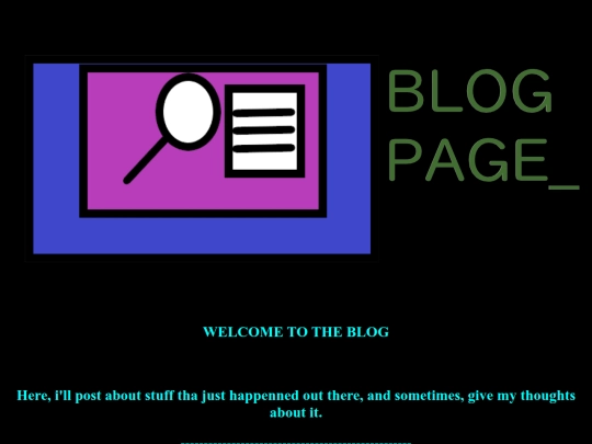 blog screenshot