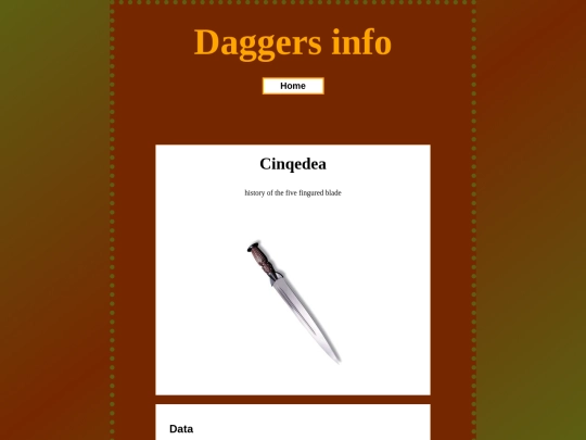 Daggers/Dirk screenshot