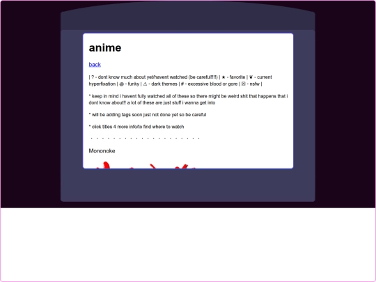 interests/anime screenshot