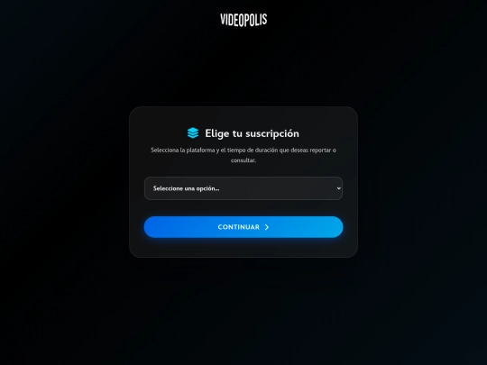 Submityourreporthere/reportes screenshot