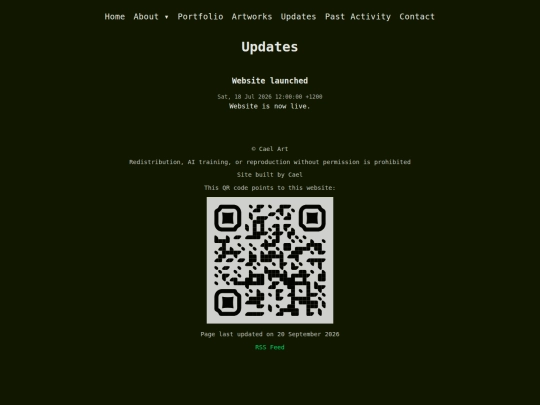updates screenshot