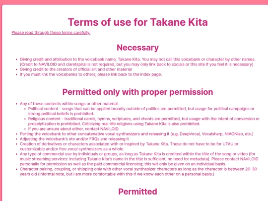 terms screenshot