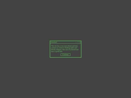 warnings screenshot