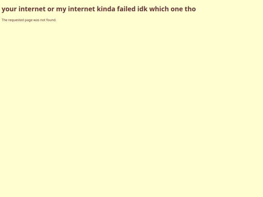 not_found screenshot