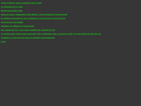 missives/directory screenshot