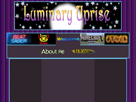welcome/aboutme screenshot