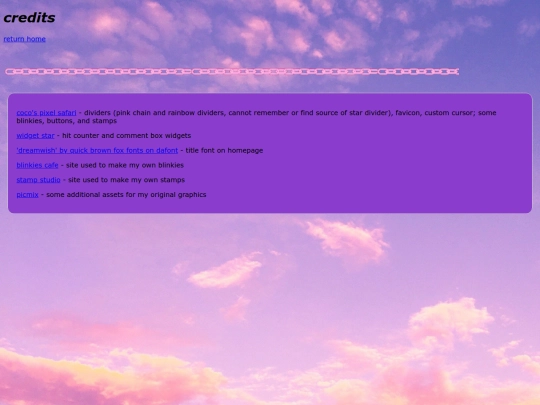 credits screenshot