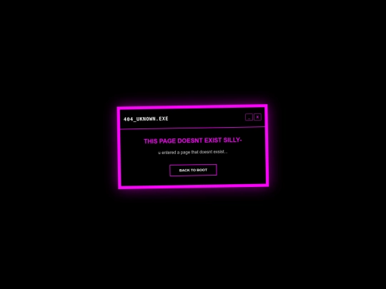not_found screenshot