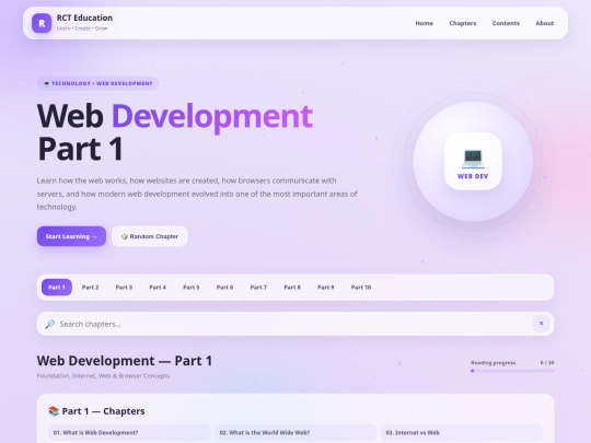 Education carnival /Technology /Web develope/new screenshot