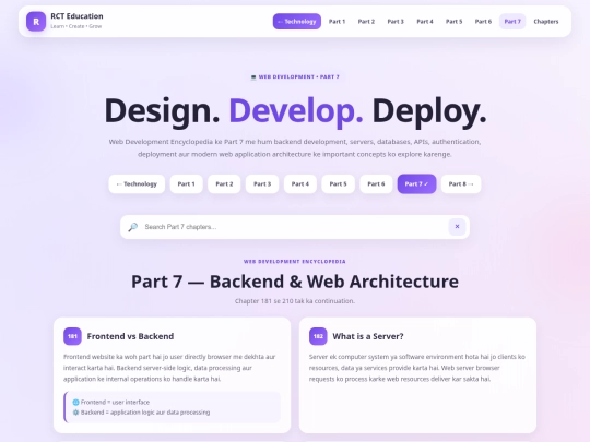 Education carnival /Technology /Web develope/new7 screenshot