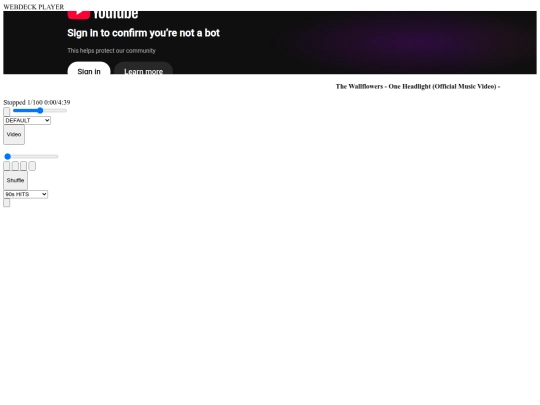 webdeck screenshot