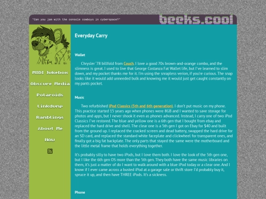 ramblings/20231013edc screenshot