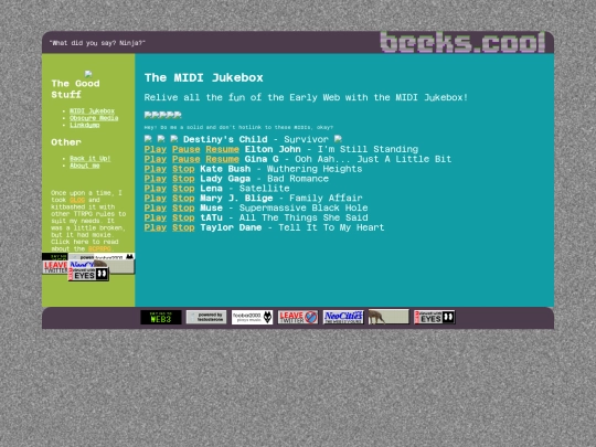 test screenshot