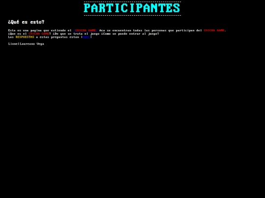 chicha_participantes screenshot