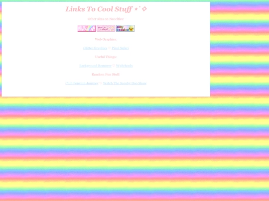 Explore/coollinks screenshot