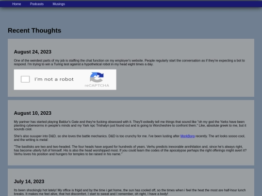 blog screenshot