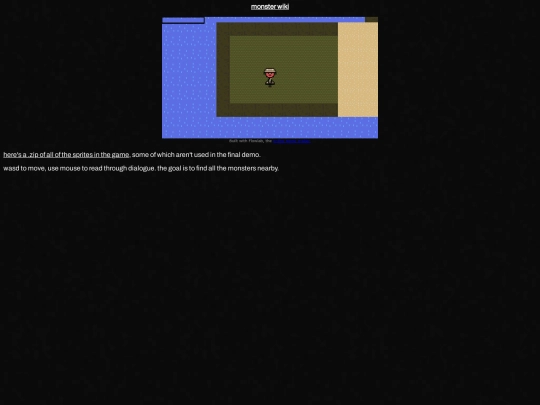 monsterwiki screenshot
