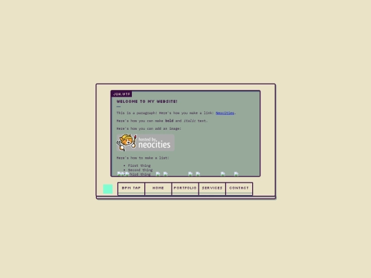 sandbox screenshot