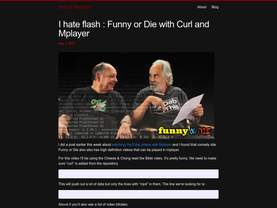 2013/08/i-hate-flash-funny-or-die-with-curl-and-mplayer screenshot