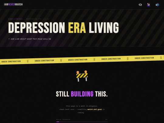 depression-era-living screenshot