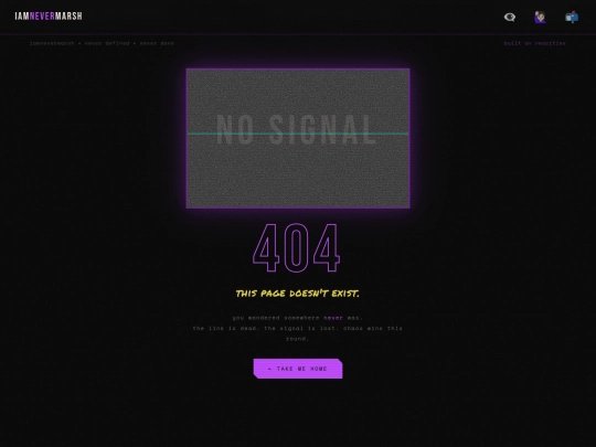 not_found screenshot