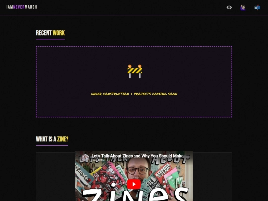 zines-and-art screenshot