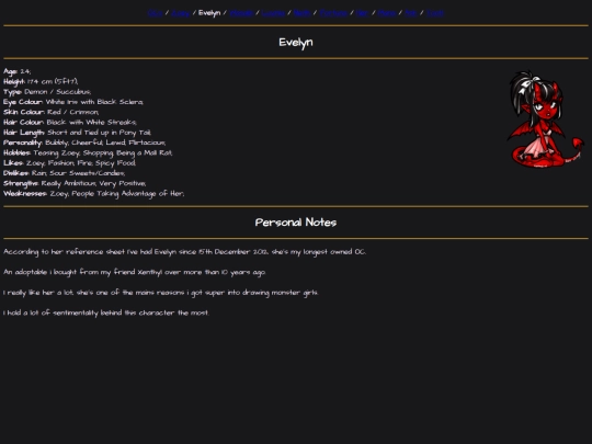 dark/ocs-evelyn screenshot