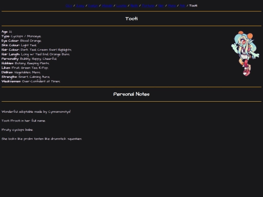 dark/ocs-tooti screenshot