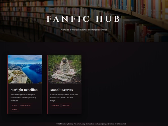 Fics/2 screenshot