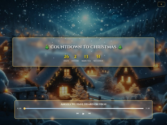 Test2/CountdowntoChristmas screenshot