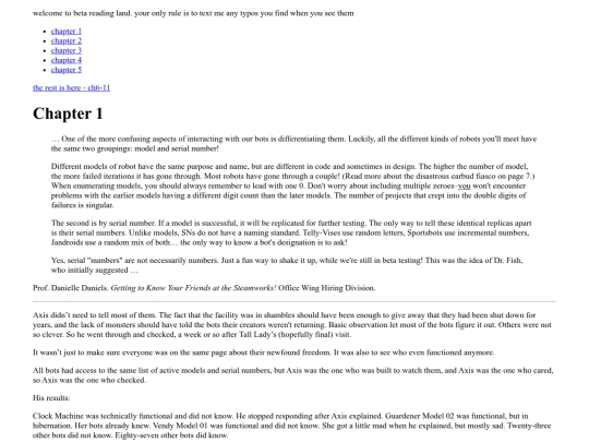 fics/awesomedraft screenshot