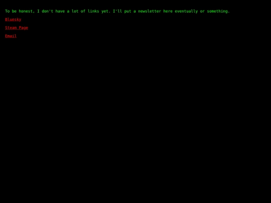 links screenshot