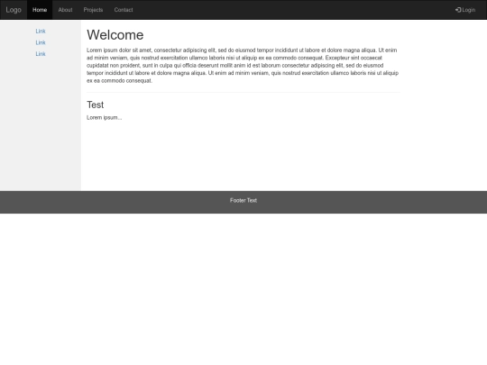 test screenshot