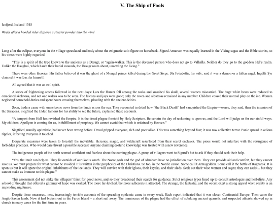 ChapterFive/ChapterFive_TheShipofFoolswide screenshot