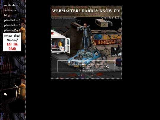 webmaster screenshot