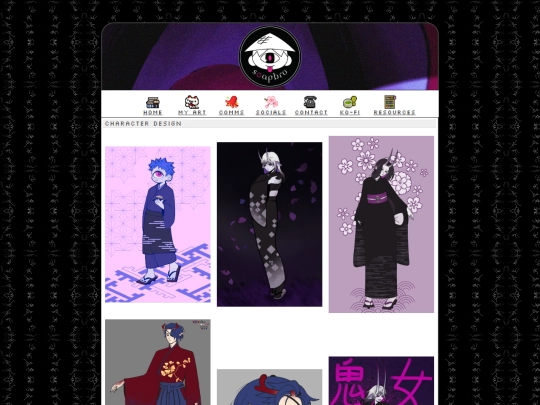 my-art-galleries/character-design screenshot