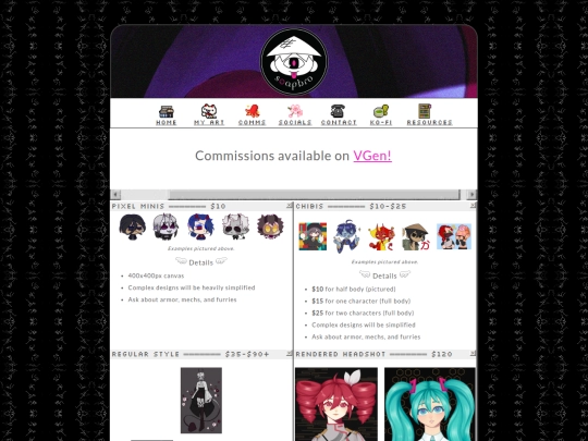 rates screenshot