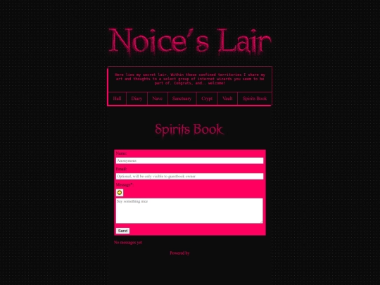 spiritsbook screenshot