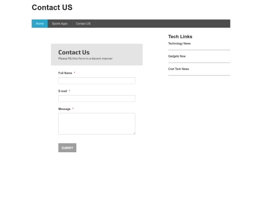 contact screenshot