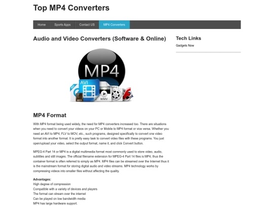 mp4-converter screenshot