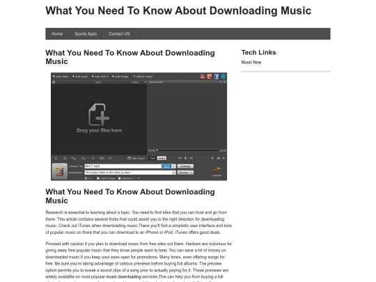 music screenshot