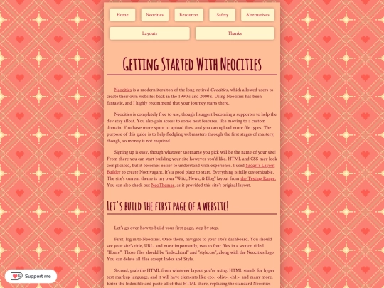 neocities/intro screenshot